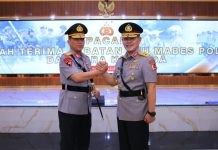 Resmi Dilantik Kapolri, Irjen Endi Sutendi Gantikan Irjen Agus Nugroho Sebagai Kapolda Sulteng