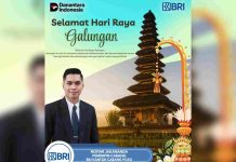 BRI Poso Sampaikan Ucapan Selamat Hari Raya Galungan kepada Umat Hindu