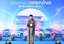Peresmian Showroom BYD HAKA Palu, Pemprov Dorong Transformasi Transportasi Ramah Lingkungan