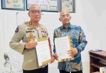 Polda Sulteng dan PWI Bangun Sinergi Lewat Pengembangan Sistem Informasi Interaktif