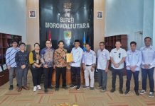 Pemkab Morut Terima BPK RI Dalam Rangka Exit Meeting Pemeriksaan Usaha Pertambangan Sejak Tahun 2023