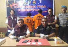 Satresnarkoba Poso Tangkap Dua Kurir Sabu, Sita 137,51 Gram Barang Bukti