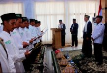 Wabup Djira Hadiri Pelantikan Pengurus Kecamatan IKADI Morut