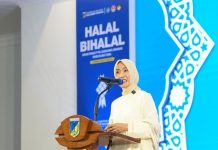 Sry Nirwanti Ajak Perempuan Jadi Pilar Sukses “Sembilan BERANI” saat Halal Bihalal PKK Sulteng