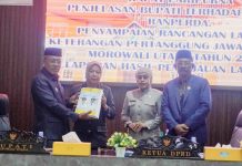 Wabup Morut Hadiri Rapat Paripurna di Gedung DPRD, Bahas Berbagai Agenda