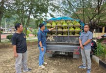 Polres Morowali Utara Amankan 300 Tabung Gas LPG Subsidi Asal Masamba Tanpa Dokumen Resmi