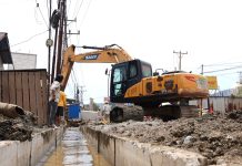 Tingkatkan Infrastruktur Jalan Nasional, IMIP Bangun Drainase Beton di Ruas Trans Sulawesi