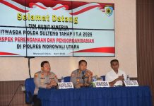 Irwasda Polda Sulteng Audit Kinerja Tahap I T.A 2026 di Polres Morowali Utara
