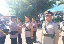 Mutasi Pejabat Polres Poso, Sejumlah Kapolsek Berganti