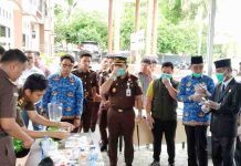 Sabu hingga Sajam Dimusnahkan Kejari Poso Secara Terbuka