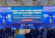 Anwar Hafid Menuju Aklamasi di Musda ke-V DPD Partai Demokrat Sulteng