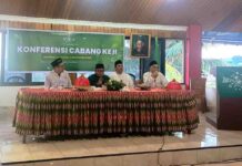 Konfercab ke II, Sutami Nahkodai PCNU Poso Ahmad Badjeber Rais Syuriah