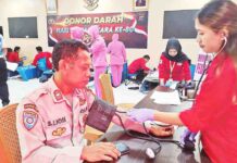 Polri Hadir untuk Masyarakat Lewat Aksi Donor Darah