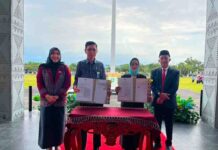 DP3AP2KB Morowali Teken MoU Bersama 5 Instansi Dan Dewan Adat To Bungku