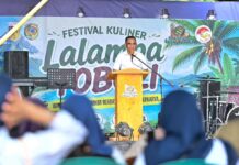 Gubernur Anwar Hafid Dorong Toboli Jadi Ikon Wisata Kuliner Sulteng, Festival Lalampa Jadi Agenda Tahunan