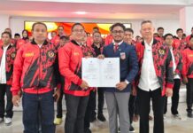 Hadiri Pelantikan KONI Sigi Periode 2025-2026, Bupati Sigi: Prestasi Atlet Terus Didukung Bersama