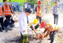 Peletakan Batu Pertama Tandai Transformasi Besar Kantor Kejari Poso