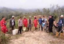 Karhutla Dipegunungan Laro Terkendali, Tim Gabungan Tetap Siaga