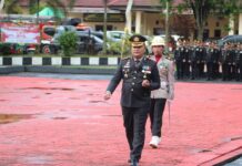 Peringati Hari Bhayangkara ke-80, Polres Morowali Utara Gelar Upacara dan Acara Ramah Tamah