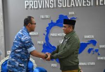Gubernur Anwar Hafid Terima Kunjungan Danlanud Sultan Hasanuddin, Bahas Pengembangan Lanud Palu