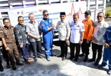 Gubernur Sulteng Terima Bantuan Kemanusiaan dari PT Donggi Senoro LNG untuk Korban Gempa Bumi