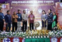 Anggota DPD RI Febriyanthi Hongkiriwang Buka Perayaan HUT ke-77 Persekutuan Pemuda GKST Klasis Beteleme
