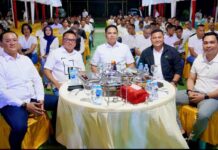 Bupati Delis Hadiri Kegiatan Kenal Pamit Kapolres Morut
