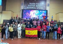 Bupati Delis Dukung Spanyol Hingga Juara, Nobar Final Piala Dunia 2026 Berlangsung Meriah