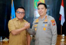 Bupati Delis Sambut Hangat Kunjungan Kapolres Morut Yang Baru