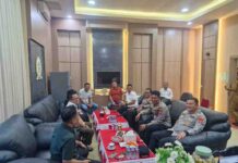 Kapolres Morowali Anjangsana Ke DPRD dan Kejaksaan Negeri Morowali