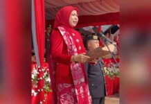 Ketua DPRD Morowali Utara Bacakan Proklamasi HUT RI
