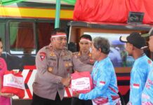 Polres Poso Gerakkan Petani Perkuat Ketahanan Pangan