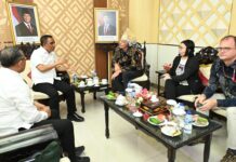 Gubernur Anwar Hafid Sambut Kedatangan Dubes Jerman di Palu