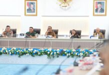 Waspadai Lonjakan Kebakaran September, Gubernur Anwar Hafid Pimpin Rakor
