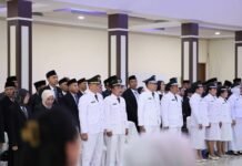 Pelantikan 69 Pejabat Poso, ASN Diingatkan Jaga Integritas