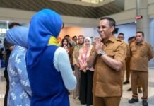 Gubernur Anwar Hafid Sambut Ketua BMU Dekranas