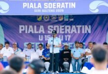 Gubernur Anwar Hafid Buka Piala Soeratin U-15 dan U-17, Siapkan Pembinaan Berjenjang Hingga Target PON 2028