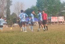 Turnamen Bola Tarkam Lembo, Korompeli Melaju ke Final Usai Lawan Korowou 4-1