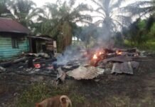 Dini Hari, Rumah Adik Wartawan Ludes Dilalap Api