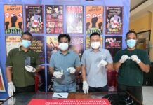 Satresnarkoba Morut Sita 145 Paket Sabu
