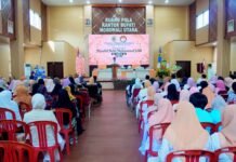 Bupati Delis Buka Maulid Nabi DWP Morowali Utara