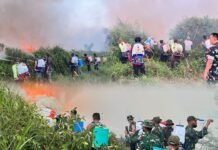 Dandim 1307 Poso Pimpin Langsung Pemadaman Karhutla di Pendolo