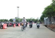 Gowes ke Kantor, Karyawan IMIP Jadikan Sepeda Pilihan Sehat dan Hemat