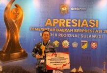 Pemkab Morowali Raih Terbaik I Implementasi Program 3 Juta Rumah Regional Sulawesi