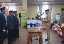 Maulid Nabi di Morut, Bupati Delis Kukuhkan Baznas dan IPIM