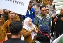 Wagub Reny Terima Aspirasi Buruh KSBSI, Dorong Mediasi dengan PT NNI