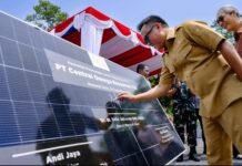PLTS PT COR Resmi Beroperasi, Energi Hijau Masuk Tambang