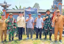 TMMD ke-130 Poso, MCK Desa Leboni Mulai Dibangun