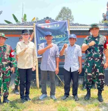 TMMD ke-130 Poso, MCK Desa Leboni Mulai Dibangun