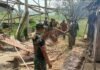 Sentuh Warga Kecil, Satgas TMMD Poso Rehab Rumah